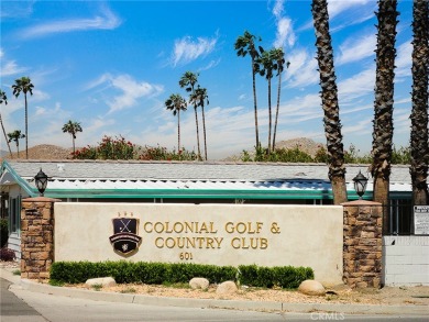 Located in the heart of Hemet in the senior community of the on Colonial Country Club in California - for sale on GolfHomes.com, golf home, golf lot