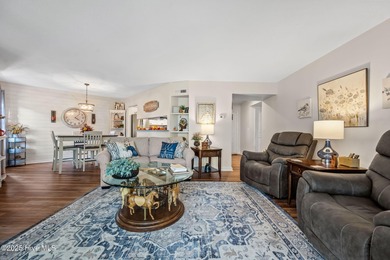 Fresh, bright, and move-in ready--this ground-floor 2BR/2BA on Olde Point Golf and Country Club in North Carolina - for sale on GolfHomes.com, golf home, golf lot