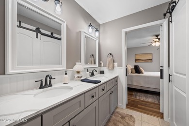 Fresh, bright, and move-in ready--this ground-floor 2BR/2BA on Olde Point Golf and Country Club in North Carolina - for sale on GolfHomes.com, golf home, golf lot