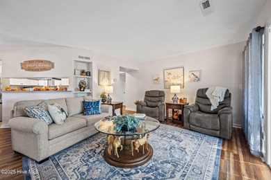 Fresh, bright, and move-in ready--this ground-floor 2BR/2BA on Olde Point Golf and Country Club in North Carolina - for sale on GolfHomes.com, golf home, golf lot