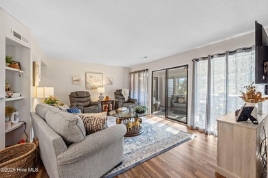 Fresh, bright, and move-in ready--this ground-floor 2BR/2BA on Olde Point Golf and Country Club in North Carolina - for sale on GolfHomes.com, golf home, golf lot