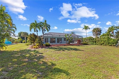 Welcome to this 3-bedroom, 2.5-bathroom pool home on Pine Island on Alden Pines Golf Club in Florida - for sale on GolfHomes.com, golf home, golf lot