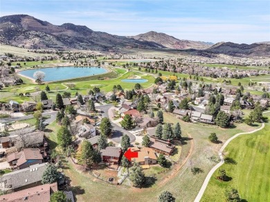 SITTING ON THE GOLF COURSE with both **mountain and city views** on Red Rocks Country Club in Colorado - for sale on GolfHomes.com, golf home, golf lot