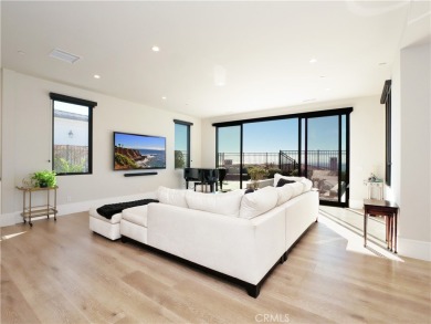 Completed in March 2021, this ONE-LEVEL Santa Barbara-inspired on Trump National Golf Course in California - for sale on GolfHomes.com, golf home, golf lot