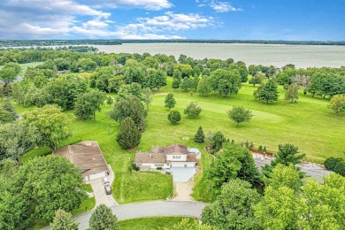 Gorgeous home in the heart of Stoughton's desirable Country Club on Stoughton Country Club in Wisconsin - for sale on GolfHomes.com, golf home, golf lot