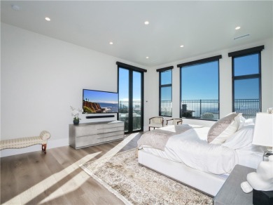 Completed in March 2021, this ONE-LEVEL Santa Barbara-inspired on Trump National Golf Course in California - for sale on GolfHomes.com, golf home, golf lot