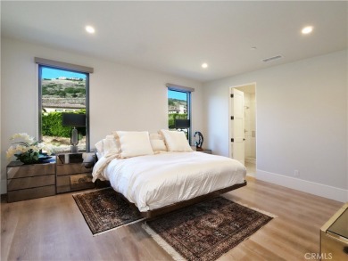 Completed in March 2021, this ONE-LEVEL Santa Barbara-inspired on Trump National Golf Course in California - for sale on GolfHomes.com, golf home, golf lot
