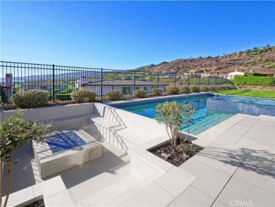 Completed in March 2021, this ONE-LEVEL Santa Barbara-inspired on Trump National Golf Course in California - for sale on GolfHomes.com, golf home, golf lot
