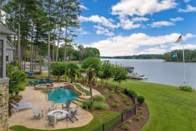 Discover unparalleled luxury with this exceptional lakefront on Reynolds Lake Oconee - The Oconee in Georgia - for sale on GolfHomes.com, golf home, golf lot