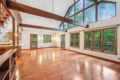 Just inside the gated entrance, 810 Little Pine Mountain Road is on Bent Tree Golf Course in Georgia - for sale on GolfHomes.com, golf home, golf lot
