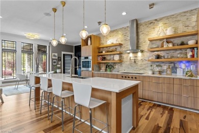 A rare gem in Emerald Forest, this stunning mid-century modern on Greenbrier Country Club in Virginia - for sale on GolfHomes.com, golf home, golf lot