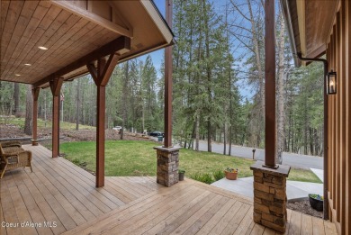 Nestled in the serene settings of Blanchard, Idaho, this custom on Stoneridge Golf Club in Idaho - for sale on GolfHomes.com, golf home, golf lot