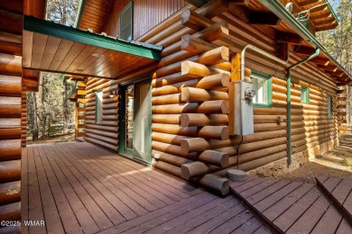 Experience timeless charm and mountain serenity in this fully on White Mountain Country Club in Arizona - for sale on GolfHomes.com, golf home, golf lot