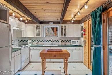 Experience timeless charm and mountain serenity in this fully on White Mountain Country Club in Arizona - for sale on GolfHomes.com, golf home, golf lot