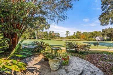 This Dataw Island home awaits its new owner with a picturesque on Dataw Island Club in South Carolina - for sale on GolfHomes.com, golf home, golf lot