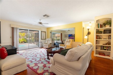 This beautifully maintained 3-bedroom, 2-bathroom pool home on Beacon Woods Golf Club in Florida - for sale on GolfHomes.com, golf home, golf lot