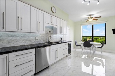 Stunning and spacious 3BD/2BA penthouse condo in the highly on Boca Pointe Country Club in Florida - for sale on GolfHomes.com, golf home, golf lot