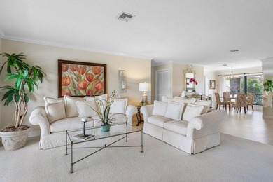 Enjoy gorgeous golf course and lake views from this stunning on Quail Ridge Golf Course and Country Club in Florida - for sale on GolfHomes.com, golf home, golf lot