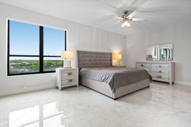 Stunning and spacious 3BD/2BA penthouse condo in the highly on Boca Pointe Country Club in Florida - for sale on GolfHomes.com, golf home, golf lot