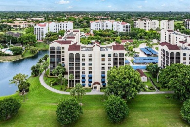 Stunning and spacious 3BD/2BA penthouse condo in the highly on Boca Pointe Country Club in Florida - for sale on GolfHomes.com, golf home, golf lot