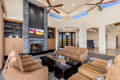 An exceptional desert contemporary estate, this custom-built on Troon North Golf Club  in Arizona - for sale on GolfHomes.com, golf home, golf lot