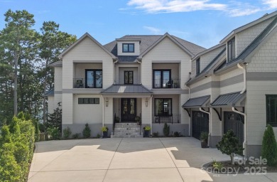 You will be In AWE at this WATERFRONT ESTATE w/mile-long views! on The Peninsula Club in North Carolina - for sale on GolfHomes.com, golf home, golf lot