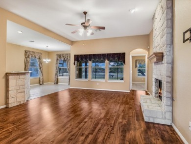 This warm, open floor plan lives large with rooms overlooking on Delaware Springs Golf Course in Texas - for sale on GolfHomes.com, golf home, golf lot