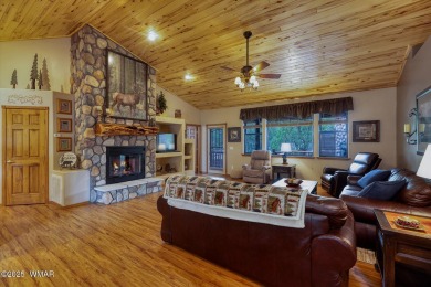 Welcome to your Pinterest perfect log cabin in Show Low's on Torreon Golf Club in Arizona - for sale on GolfHomes.com, golf home, golf lot
