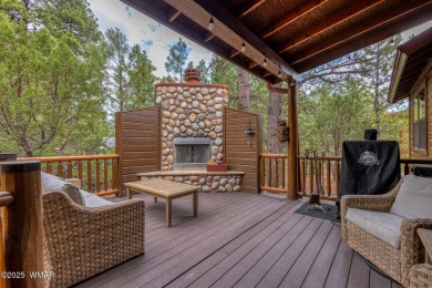 Welcome to your Pinterest perfect log cabin in Show Low's on Torreon Golf Club in Arizona - for sale on GolfHomes.com, golf home, golf lot
