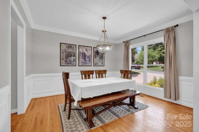 Discover exceptional space in this captivating 4BD/4.5BA on Highland Creek Golf Club in North Carolina - for sale on GolfHomes.com, golf home, golf lot