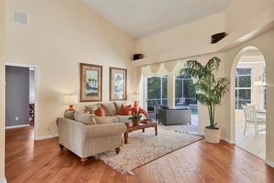 Welcome to this light-filled 3-bedroom, 3-bath home with an on University Park Country Club in Florida - for sale on GolfHomes.com, golf home, golf lot