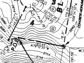 This lot is just over 1/2 an acre and is situated at the end of on Glade Springs Resort Golf Course in West Virginia - for sale on GolfHomes.com, golf home, golf lot