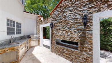 This elegant Spanish home filled with natural light, is situated on Granada Golf Club in Florida - for sale on GolfHomes.com, golf home, golf lot