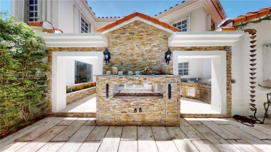 This elegant Spanish home filled with natural light, is situated on Granada Golf Club in Florida - for sale on GolfHomes.com, golf home, golf lot