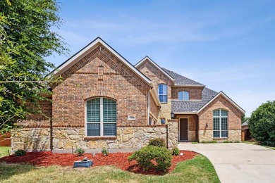 Immerse in the charm of this two-story Lantana Golf Course on Lantana Golf Club in Texas - for sale on GolfHomes.com, golf home, golf lot