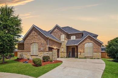 Immerse in the charm of this two-story Lantana Golf Course on Lantana Golf Club in Texas - for sale on GolfHomes.com, golf home, golf lot