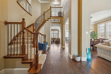 Immerse in the charm of this two-story Lantana Golf Course on Lantana Golf Club in Texas - for sale on GolfHomes.com, golf home, golf lot