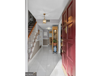 Location is key in this wonderful home overlooking the 10th tee on Forest Heights Country Club in Georgia - for sale on GolfHomes.com, golf home, golf lot