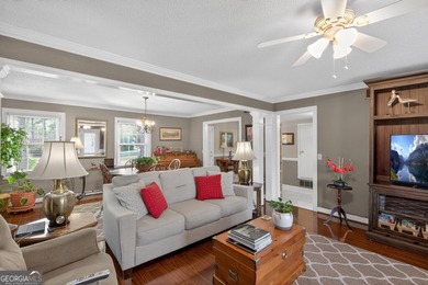 Location is key in this wonderful home overlooking the 10th tee on Forest Heights Country Club in Georgia - for sale on GolfHomes.com, golf home, golf lot