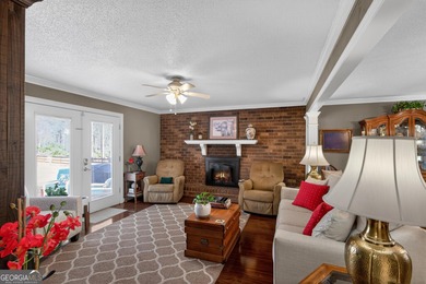 Location is key in this wonderful home overlooking the 10th tee on Forest Heights Country Club in Georgia - for sale on GolfHomes.com, golf home, golf lot