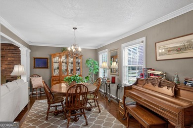 Location is key in this wonderful home overlooking the 10th tee on Forest Heights Country Club in Georgia - for sale on GolfHomes.com, golf home, golf lot