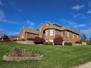 Custom built, predominantly brick 3 levels w/ almost 5k finished on Stonewolf Golf Club in Illinois - for sale on GolfHomes.com, golf home, golf lot