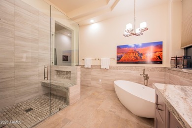 Elegant high end TOTAL remodel on the 13th fairway in Legend on Legend Trail Golf Club in Arizona - for sale on GolfHomes.com, golf home, golf lot