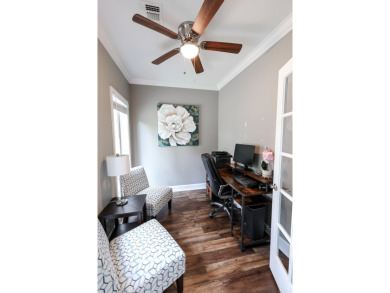 Built in 2018, this stunning custom home sits right on the #5 on Mystic Creek Golf Club in Arkansas - for sale on GolfHomes.com, golf home, golf lot