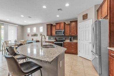 EXPLORE INSPIRED RESORT LIVING! This home is FURNISHED & on Poston Butte Golf Club in Arizona - for sale on GolfHomes.com, golf home, golf lot