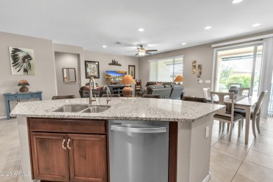 EXPLORE INSPIRED RESORT LIVING! This home is FURNISHED & on Poston Butte Golf Club in Arizona - for sale on GolfHomes.com, golf home, golf lot