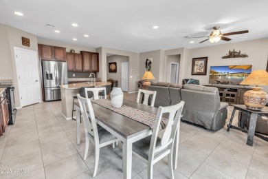 EXPLORE INSPIRED RESORT LIVING! This home is FURNISHED & on Poston Butte Golf Club in Arizona - for sale on GolfHomes.com, golf home, golf lot