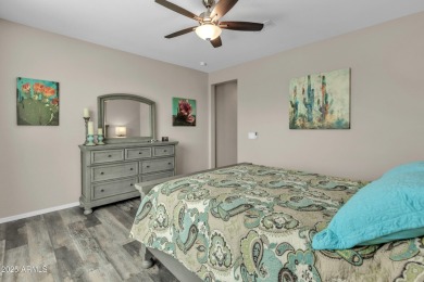 EXPLORE INSPIRED RESORT LIVING! This home is FURNISHED & on Poston Butte Golf Club in Arizona - for sale on GolfHomes.com, golf home, golf lot