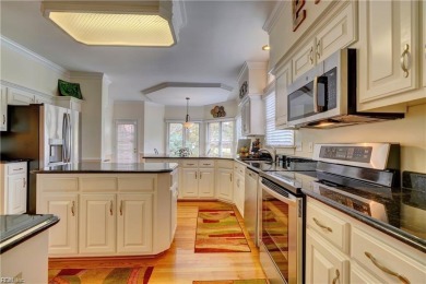 Get ready to enjoy this gorgeous two-story home with primary on Greenbrier Country Club in Virginia - for sale on GolfHomes.com, golf home, golf lot