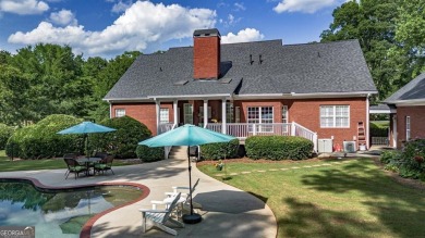 Welcome to this stunning all-brick ranch nestled in a desirable on Monroe Golf and Country Club in Georgia - for sale on GolfHomes.com, golf home, golf lot